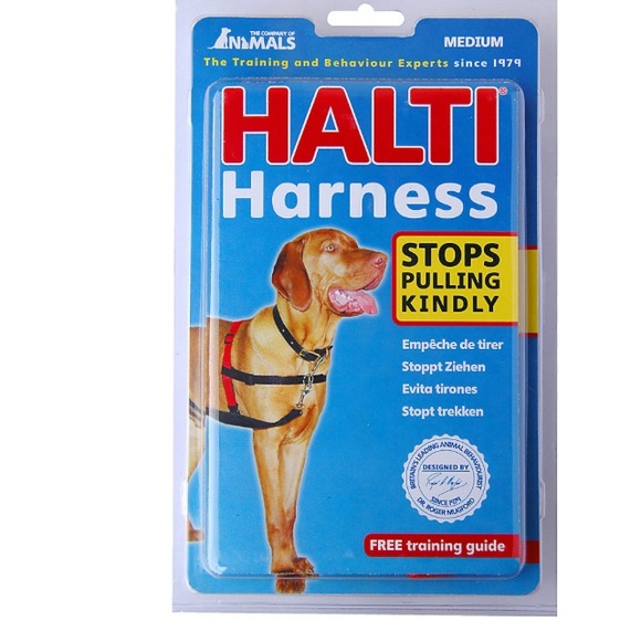 NWOT Dog no pull training harness size Large red and black - Picture 2 of 9